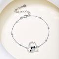 wholesale 925 Sterling Silver Heart Shih Tzu Dog Bracelet s for Women-0-4