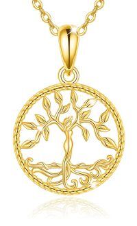 wholesale 14k Gold Tree Of Life Pendant-Gold Mother