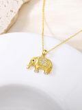 TOUPOP 14K Gold & Stone Animal Necklaces for Women-0-2