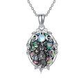 wholesale 925 Sterling Silver Celtic Triple Goddess Moon Goddess Pendant Necklace-0-0