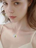 wholesale 925 Sterling Silver Cat On Moon Pendant Necklace-0-16
