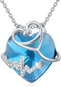wholesale Metal Crystal Stethoscope Necklace w Heart Stone Nurse Graduation Gift-0-0