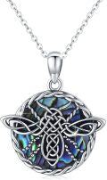 wholesale Sterling Silver & Cubic Zirconia Bee Celtic Knot Necklace - Symbol of Eternal Love, Hard Work & Loyalty - Perfect Gift for Her, Mom, Wife, Valentine's Day, Anniversary-0-0