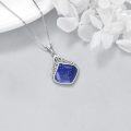 wholesale 925 Sterling Silver Moonstone Lapis Larimar Moss Agate Teardrop Filigree Pendant-0-114