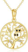 wholesale 14K Gold Infinity Cross Dog Paw Pendant Necklace for Women Girls Gift-0-0