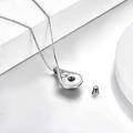 wholesale 925 Sterling Silver Heart Shape Pendant With Ball Design-0-3