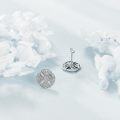 wholesale 925 Sterling Silver Celtic Knot Round Stud Earrings for Women-0-2
