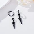 wholesale 925 Sterling Silver Triangle Charm Earrings-0-2