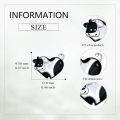 wholesale 925 Sterling Silver Heart-Shaped Cow Stud Earrings Gift for Women and Teen Girls-0-4