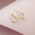 TOUPOP Sterling Silver Heart Dangle Drop Earrings Jewelry Gifts-0-1
