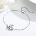 wholesale 925 Sterling Silver Birthstone Bracelet for Women Celtic Charm Jewelry Gift-0-4