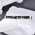 wholesale 925 Sterling Silver Mountain Scene Bracelet for Men-0-4