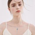 wholesale 925 Sterling Silver Cross Pendant With Turquoise And Ribbon-0-1