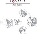 wholesale 925 Sterling Silver Butterfly Cubic Zirconia Stud Earrings for Women Girls  4 Colors Available-0-4
