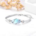 wholesale Sterling Silver Gemstone Bracelet for Women Fine Jewelry Gift-0-53