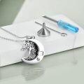 wholesale 925 Sterling Silver Moonstone Tree of Life I Love You Pendant Necklaces - Urn Keepsake Ashes Jewelry for Women & Girls-0-2