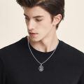wholesale 925 Sterling Silver Anubis And Scales Of Justice Pendant Necklace Set-0-3