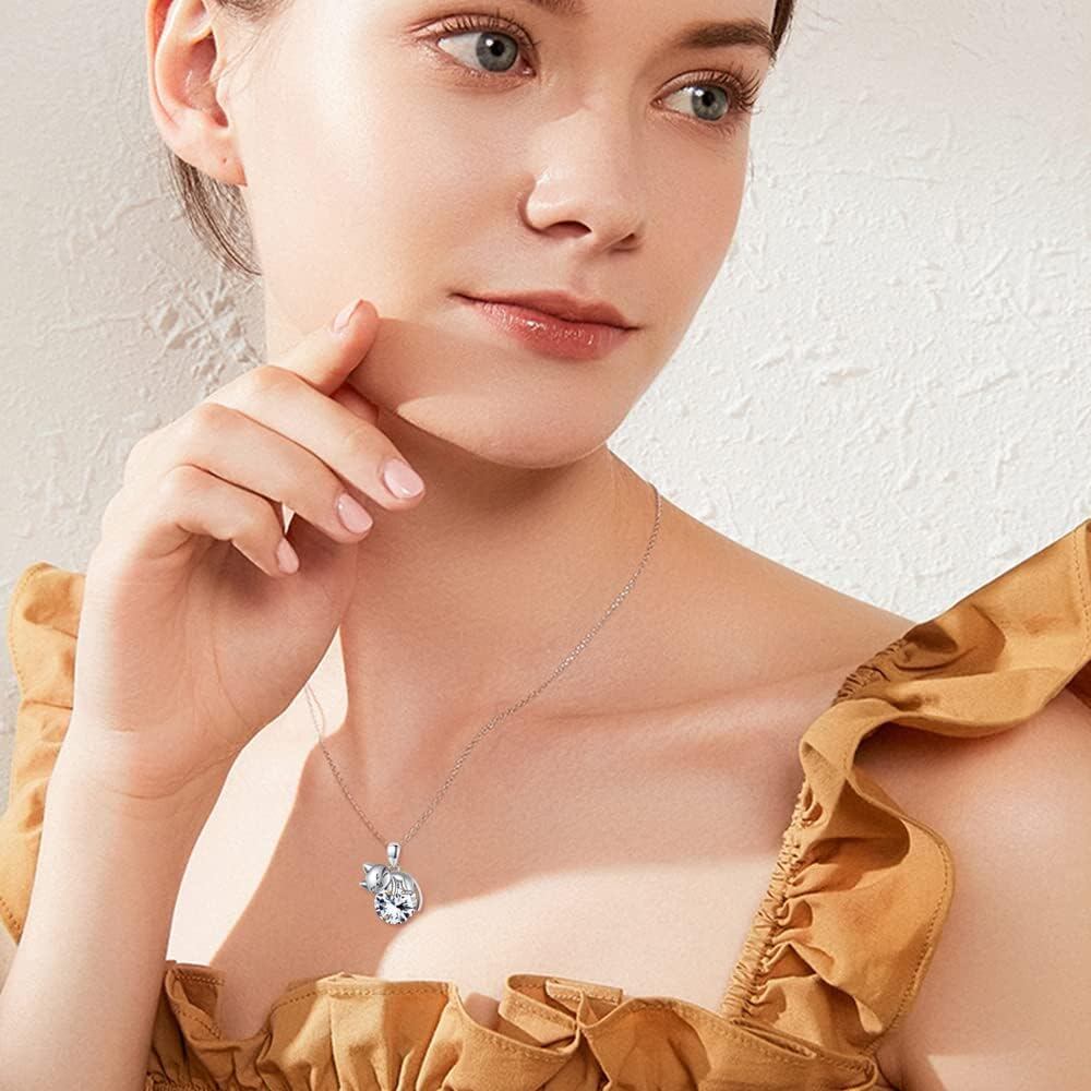 Cat Pendant Necklace for Jewelry Gift Stores