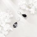 wholesale 925 Sterling Silver Black Onyx Dragon Earrings Wholesale Drop Style-0-2