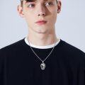 wholesale  Glowing Skull Head Pendant Necklace-0-2