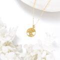 wholesale 14K Gold Plated Tree of Life Pendant Necklace for Women-0-1