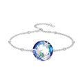 wholesale 925 Sterling Silver Seaside Serenity Bracelet With Turtle And Starfish Design-0-0
