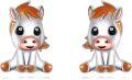 wholesale 925 Sterling Silver Horse Animal Stud Earrings for Women - Cute Cartoon Style  Idea-0-0