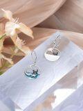wholesale 925 Sterling Silver Cat & Deer Moon Drop Earrings - Halloween Gift for Her-0-4