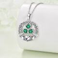wholesale 925 Sterling Silver Irish Claddagh Heart Pendant Necklace s-0-2