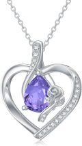 wholesale TOUPOP Birthstone Necklace For Women -0-0