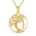 wholesale 14K Gold Tree Of Life Pendant Necklace s For Women-0-0