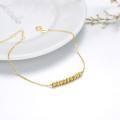 wholesale 14K Yellow Gold Ball Bead Chain Bracelet for Women - 6/7/8 Size s-0-1