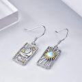 wholesale 925 Sterling Silver Sun and Moon Earrings for Women - Dangle Tarot Card s for Mom-0-2