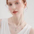 TOUPOP Sterling Silver Infinity Necklace Always My Sister Forever My Friend Jewelry Gift-0-2