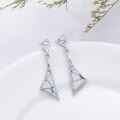 wholesale  Sterling Silver Crystal Butterfly Dragonfly Bee Dangle Drop Earrings -0-23