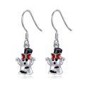 wholesale 925 Sterling Silver Ghost Earrings Wholesale With Top Hat And Bow-0-0