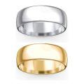TOUPOP Sterling Silver 10k 14k 18k 24k Gold Custom Engraved Name Rings-0-2