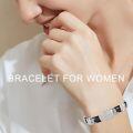 wholesale 925 Sterling Silver Green Jade Link Bracelet Wholesale With Intricate Clasp Design-0-35