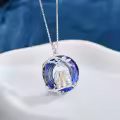 TOUPOP 925 Sterling Silver Sisters Necklace Pendant Jewelry Gift-0-3