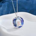 TOUPOP 925 Sterling Silver Sisters Necklace Pendant Jewelry Gift-0-3