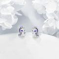 wholesale 925 Sterling Silver Dragon Moonstone Stud Earrings for Women Girls Gift Idea-0-2
