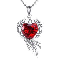 wholesale 925 Sterling Silver Phoenix Pendant Necklace Phoenix Jewelry Gift for Women Men-Phoenix-1