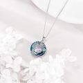wholesale Sterling Silver Crystal Tree of Life Pendant Necklace for Women-0-3