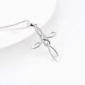 wholesale 925 Sterling Silver Celtic Knot Cross Necklace Infinity Love Irish Jewelry for Women-0-4