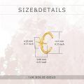 wholesale Gold Star Shaped No-Piercing Ear Wrap Hoop Earring  for Women-0-3