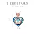 TOUPOP Sterling Silver Sister Necklace Fashion Jewelry Gifts For Women-0-4