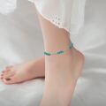 wholesale 925 Sterling Silver Bracelet With Turquoise Beads-0-5