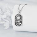 wholesale 925 Sterling Silver Cancer Zodiac Pendant Necklace for Women-0-2