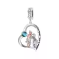 wholesale 925 Sterling Silver Family Love Charm Bracelet Wholesale for Daughter Mother Lover - Birthday Valentine's Day Gifts-0-119