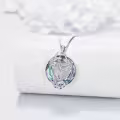 TOUPOP Sterling Silver Crystal Phoenix Pendant Necklace For Women-0-4